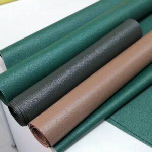 pitted surface coated tarpaulin