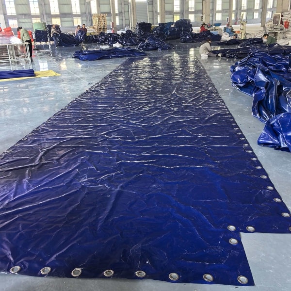 Shipping Container Tarps w/ Tie-Down Cable - Image 2